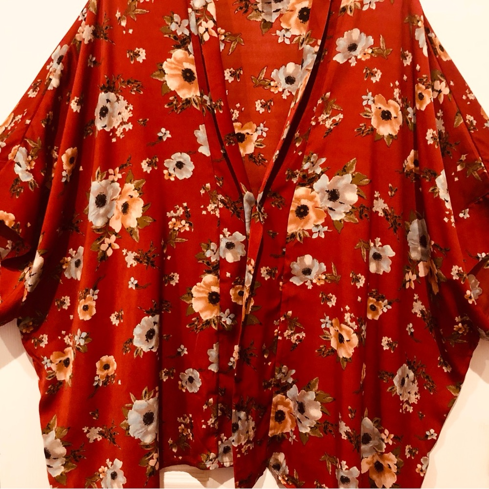 Floral Kimono Med-XL - Picture 5 of 7